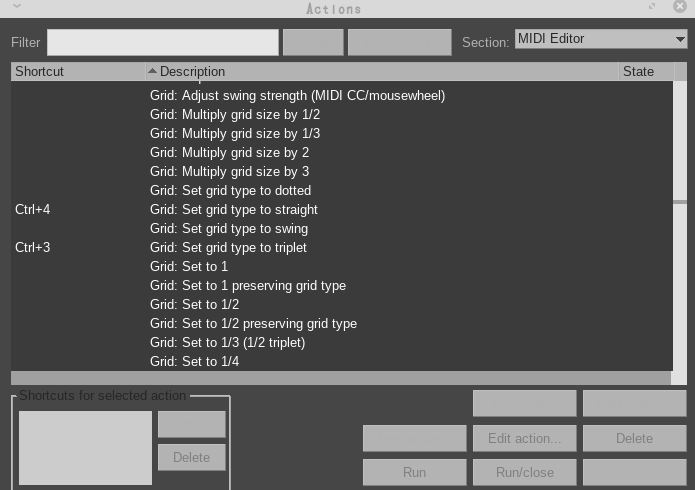REAPER MIDIediter notegrid